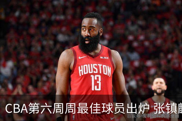 CBA第六周周最佳球员出炉 张镇麟萨林杰当选